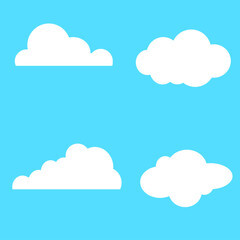 blue sky with clouds