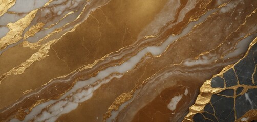 Marble stone texture background material with elements of semi-precious stones and gold created luxury themed 
