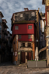 old street in the town