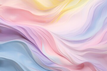 Background with a Pastel Color Theme, Dreamy Color Palette, Ethereal Swirls, and Flowing