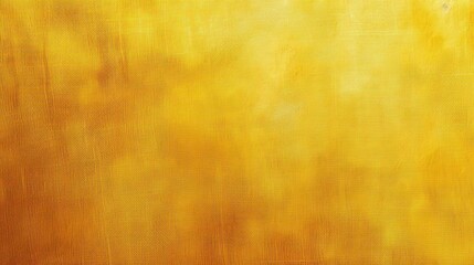 Obraz premium turmeric yellow, mustard yellow, mild bright yellow abstract vintage background for design. Fabric cloth canvas texture. Color gradient, ombre. Rough, grain. Matte, shimmer 