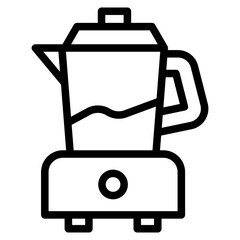  restaurant line icon