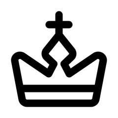Crown Line Icon
