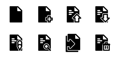 document icon set 
