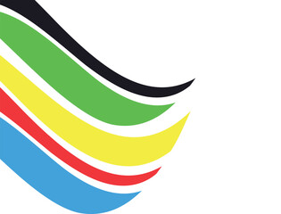 Abstract multicolored background. Vector graphics for design. Waves, texture.