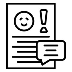 Complaint Icon Style