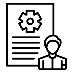 De Identification Icon Style
