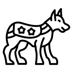 Canine Unit Icon Style