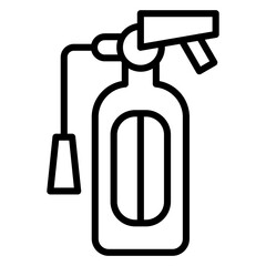 Fire Extinguisher Icon Style