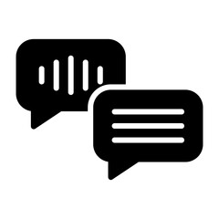 Chat Bubble Vector Icon