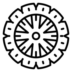 Tire Icon Style