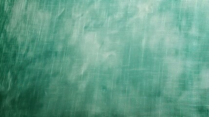Obraz premium seafoam green, sage green, turqoise green abstract vintage background for design. Fabric cloth canvas texture. Color gradient, ombre. Rough, grain. Matte, shimmer 