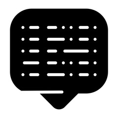 Morse Code Vector Icon © Graphic Nehar