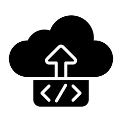 Cloud Deployment Vector Icon