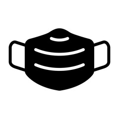N95 mask Vector Icon