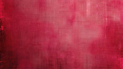 raspberry red, rose red, red fabric abstract vintage background for design. Fabric cloth canvas texture. Color gradient, ombre. Rough, grain. Matte, shimmer	