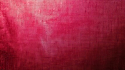 Fototapeta premium raspberry red, rose red, red fabric abstract vintage background for design. Fabric cloth canvas texture. Color gradient, ombre. Rough, grain. Matte, shimmer 