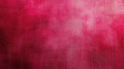 Fototapeta premium raspberry red, rose red, red fabric abstract vintage background for design. Fabric cloth canvas texture. Color gradient, ombre. Rough, grain. Matte, shimmer 
