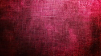 Fototapeta premium raspberry red, rose red, red fabric abstract vintage background for design. Fabric cloth canvas texture. Color gradient, ombre. Rough, grain. Matte, shimmer 