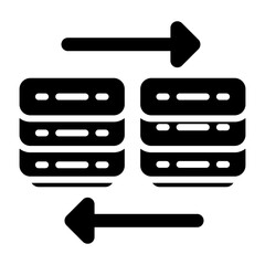 Cloud Migration Vector Icon