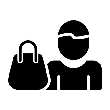 Personal Shopper Vector Icon