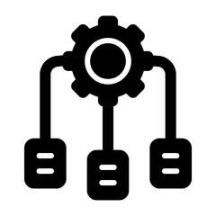 Software-Defined Networkin Vector Icon