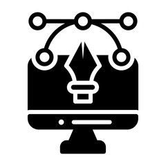 Graphic Design Vector Icon