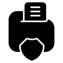 Data Privacy Vector Icon