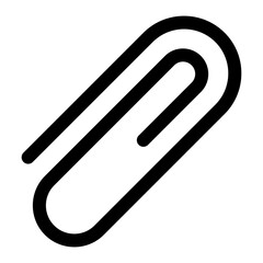 Paperclip Vector Icon