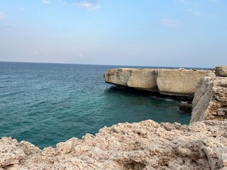 Beach, Cave, blue sea, sea, sea and mountain, cave and sea, beach with cave, nature, white sand beach, white sand, pebble