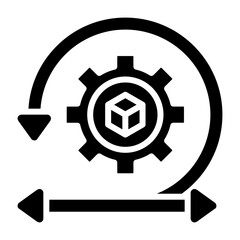Iterative Design Vector Icon