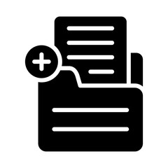 Document Add Vector Icon