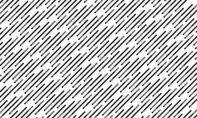 Black Seamless Parallel Diagonal Lines Pattern Background. Vector illustration