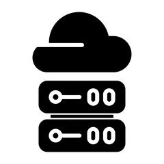 Cloud Computing Vector Icon