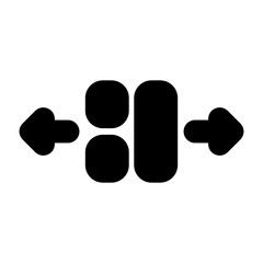 Layout Fluid Vector Icon