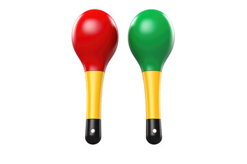 Icon of Maracas Isolated On Transparent Background