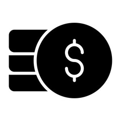 Coins Vector Icon