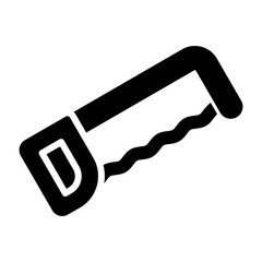 Hacksaw Vector Icon