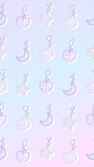 16:9 レジンのシェイカーセットグラデーション壁紙⭐︎