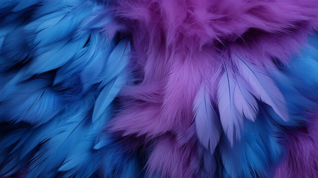 blue purple fur background