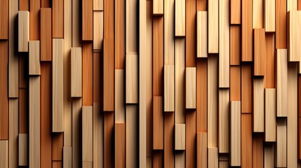 Wooden slats texture for interior decoration UHD wallpaper - obrazy, fototapety, plakaty