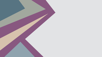 ABSTRACT BACKGROUND WITH GEOMETRIC SHAPES PASTEL FLAT COLOR VECTOR DESIGN TEMPLATE FOR WALLPAPER, COVER DESIGN, HOMEPAGE DESIGN