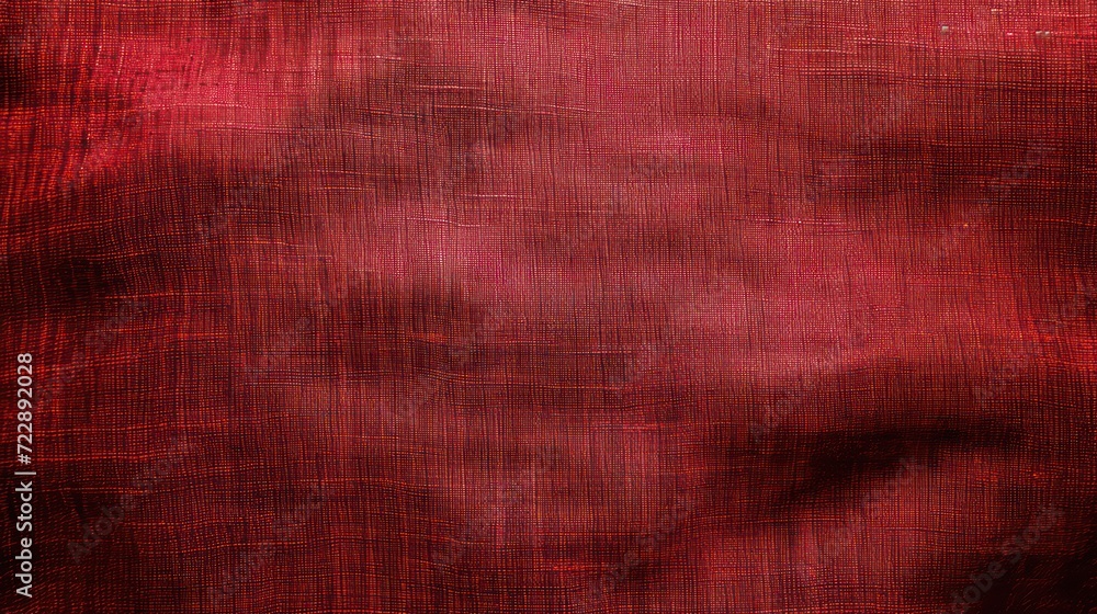 Wall mural maroon red, dark red, red cloth, red fabric abstract vintage background for design. Fabric cloth canvas texture. Color gradient, ombre. Rough, grain. Matte, shimmer	 - Wall murals