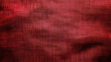 Fototapeta premium maroon red, dark red, red cloth, red fabric abstract vintage background for design. Fabric cloth canvas texture. Color gradient, ombre. Rough, grain. Matte, shimmer 