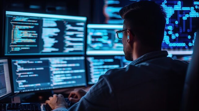 Ethical Hacker Identifying System Vulnerabilities