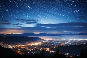 Star trails