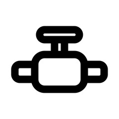 Natural Gas Line Icon
