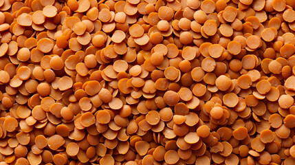 Brown lentils texture