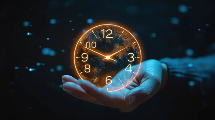 virtual 247 with clock on hand for worldwide nonstop and full-time available contact of service...