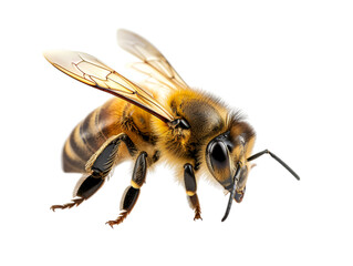 bee isolated on transparent background